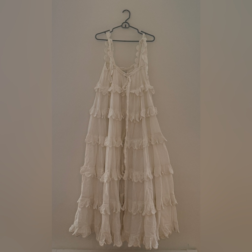 Innika Choo Scallop Maxi Dress